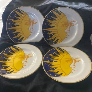 Vintage Vitromaster Galaxy Salad Plates